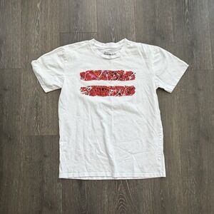 Ed Sheeran Mathematics Tour Shirt Medium White‎ Pop Music Streetwear Band Tee
